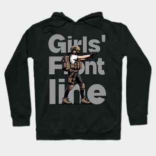 Girls' Frontline Tactical Chic Tee: Where Strength Meets Style Hoodie